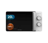 Cecotec 01523 microondas Negro, Blanco Microondas combinado Encimera 20 L 700 W