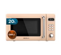 Cecotec ProClean 5110 Retro Microondas con Grill 20L 700W Beige