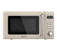 Cecotec ProClean 5110 Retro Microondas con Grill 20L 700W Beige