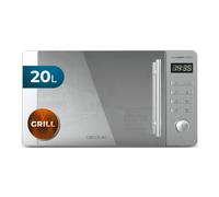 Cecotec Proclean 5120 Flatbed Mirror - Microondas de libre instalación 20 litros Grill 700W