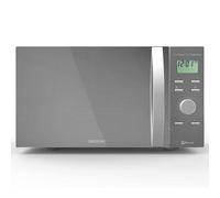 Cecotec Microondas con Grill ProClean 9110 FullInox. 1000 W, 30 Litros, 5 niveles de Potencia, 8 Programas, Temporizador de 60 mins, Revestimiento Ready2Clean, Diseño frontal de Espejo