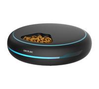 Cecotec Comedero dispensador Pumba 1600 1,6L, 4 secciones, temporizador y grabador de voz