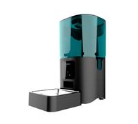 Cecotec Comedero Dispensador Automático para Mascotas con Control WiFi Pumba 6000 Purrfect Meal Smart. 6 litros de Capacidad, Control de Porciones, Comida de hasta 10mm, Cuenco de Acero INOX