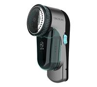 Cecotec Quitapelusas Recargable Cut-X 4500 Textile. 45 Minutos de Autonomía, Rejilla en 3 Tamaños, Sistema de Seguridad, 8800 RPM, Cabezal Regulable y Cepillo de Limpieza, Ergonómico