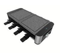Cecotec raclette cheese&grill 16000 inox allstone, 8 pers, grill de 14