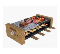 Cecotec raclette cheese&grill 8400 wood mixgrill. potencia 1200 w, sup
