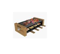 Cecotec raclette de madera cheese&grill 8200 wood black. 1200 w, super