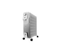 Cecotec Radiador Eléctrico de Aceite ReadyWarm 11000 Space 360. 11 Módulos, Bajo Consumo, 2500 W, 3 Niveles, Recogecables, Tecnología 360, Sistema de Seguridad, 28 m2