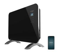 Cecotec Ready Warm 6670 Crystal Connection Radiador Eléctrico Wi-Fi 1000W Negro