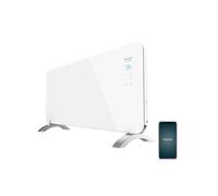 Cecotec Radiador Eléctrico Bajo Consumo Ready Warm 6750 Crystal Connection. Wifi, 2000 W, Termostato Regulable, 2 Modos, Temporizador, Soporte de pie, Protección sobrecalentamiento
