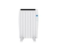 Cecotec Radiador Eléctrico Bajo Consumo ReadyWarm 1200 Thermal. 6 Elementos, 900 W, De pared o pie, 3 Modos, Temporizador, Mando a Distancia, Pantalla LED, Blanco