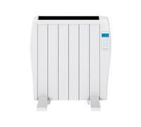 Cecotec Radiador Eléctrico Bajo Consumo ReadyWarm 1200 Thermal. 6 Elementos, 900 W, De pared o pie, 3 Modos, Temporizador, Mando a Distancia, Pantalla LED, Blanco