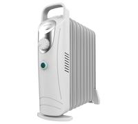Cecotec Radiador Eléctrico de Aceite Bajo Consumo 9 Módulos ReadyWarm 900 Space White. 1000W, Uso Sencillo, Mango para Transporte, Sistema de Seguridad, Ideal para 15 m², Blanco
