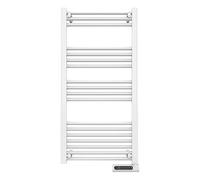 Cecotec Radiador Toallero Eléctrico Bajo Consumo Ready Warm 9200 Smart Towel White. 750 W, Pantalla LED, Control táctil, Temporizador, 3 Modos, Sistemas de Seguridad