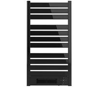 Cecotec Radiador Toallero Eléctrico Bajo Consumo Ready Warm 9770 Ceramic Towel Black. Calefactor Cerámico Incorporado, 2000 W, Pantalla LED, Mando a Distancia, Temporizador, IPX4