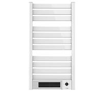 Cecotec Radiador Toallero Eléctrico Bajo Consumo Ready Warm 9770 Ceramic Towel White. Calefactor Cerámico Incorporado, 2000 W, Pantalla LED, Mando a Distancia, Temporizador, IPX4