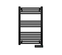 Cecotec Radiador Toallero Eléctrico Bajo Consumo ReadyWarm 9100 Smart Towel Black 500 W, Pantalla LED, Control táctil, Temporizador, 3 Modos de Funcionamiento, 2 Sistemas de Seguridad