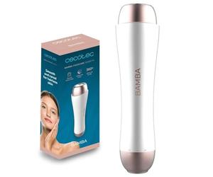 Cecotec Rasuradora facial Bamba FaceCare Smooth, Cuchilla de Acero inoxidable, Se adapta a la piel, Impermeable IPX5, Capuchón protector