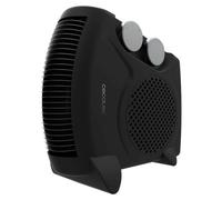 Cecotec Calefactor Eléctrico Bajo Consumo ReadyWarm 2000 Max Dual Black. Termoventilador de 2000W, 3 Modos, Termostato Regulable, Seguridad Sobrecalentamiento, Área de Cobertura 20m2