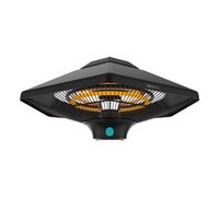 Calefactor de techo ReadyWarm 2000 Power de 2000 W (negro) - CECOTEC