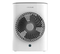 Cecotec Calefactor Eléctrico Termoventilador con Mando a Distancia ReadyWarm 2077 Max Force Smart White. 2000W, 2 Niveles de Potencia, Bajo Consumo, 3 Modos de Funcionamiento, Pantalla LED
