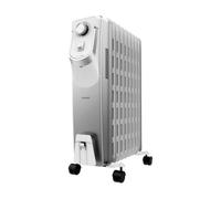 Cecotec Radiador Eléctrico de Aceite ReadyWarm 9000 Space 360. 9 Módulos, Bajo Consumo, 2000 W, 3 Niveles, Recogecables, Tecnología 360, Sistema de Seguridad, 22 m2