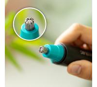 Cecotec Recortador Pelos Nariz y Orejas Inalámbrico Bamba PrecisionCare NoseTrim. Cortapelos con Cuchilla de Acero Inoxidable