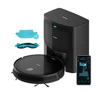 Cecotec Robot Aspirador con Base de Autovaciado Conga 2299 Ultra Home Genesis. Tecnología Giroscópica, 2100 Pa, App, Cepillo Multifunción, Alexa, Depósito Mixto, Capacidad 3 litros, para Suelo Duro