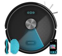 Cecotec Robot Aspirador con Navegación Giroscópica y App Conga M50 X-Treme. 7000Pa, Barre, Aspira, Friega y Pasa la Mopa, Autonomía 160mins, Sensores Anticaídas, Cepillo Multifunción, TotalSurface