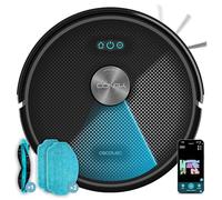 Cecotec Robot Aspirador con Navegación Giroscópica y App Conga M50 X-Treme. 7000Pa, Barre, Aspira, Friega y Pasa la Mopa, Autonomía 160mins, Sensores Anticaídas, Cepillo Multifunción, TotalSurface