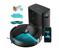 Cecotec Robot Aspirador Conga 8290 Power Ultra Home Genesis, 280 min de autonomía, 7000 Pa,Laser, Base Autovaciado, Bolsa 3 L, 4 en 1: Barre, aspira, friega y Pasa la mopa. App