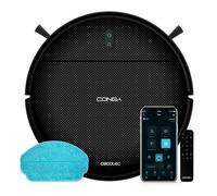 Cecotec Robot Aspirador Conga 999 Origin Genesis. Tecnología Random, 1000 Pa, 2 Cepillos Laterales, Autonomía 120 Minutos, 5 Programas