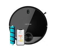 Cecotec Robot Aspirador y fregasuelos Conga 3390, Tecnología láser, Friega, Aspira, Barre y Pasa la mopa a la Vez, Cepillo Jalisco, RoomPlan, Potencia Succión 2300 Pa, App Mapa Interactivo, 10 Modos