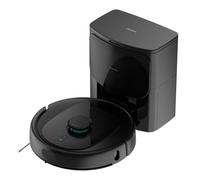 Cecotec Robot Aspirador y Friegasuelos con Base Autovaciado Conga 9590 Spin Revolution Ultra Power Home Essential. Navegación Láser, 10000Pa, App, Autonomía 240min, Cepillo Mascotas, Mopas Gitarorias