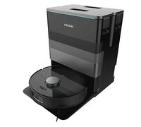 Cecotec Robot Aspirador y Friegasuelos con Base Autovaciado e IA Conga X70. Motor de Succión 15000Pa, Base 4 en 1, Tecnología Láser, Mopas Giratorias, Cepillo Lateral, App y Bluethooth