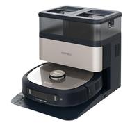 Cecotec Robot Aspirador y Friegasuelos con Estación Autovaciado, IA y Láser Conga Z100 X-Treme. Navegación Láser e Inteligencia Artificial, 20000Pa, Fregado Profesional, Mopa Bimaterial XXL