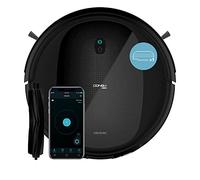 Cecotec Robot Aspirador y Friegasuelos Conga 1990 Connected T. App, Aspira, Barre, Friega y Pasa La Mopa, Alexa y Google Home, Cepillo Bestfriend Care, 6 Modos, Programable, 33X7X33 Cm, Negro