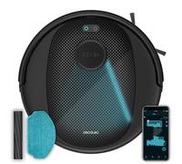 Cecotec Robot Aspirador y Friegasuelos Conga 7690 Immortal MAX M. 5000Pa, Tecnología de Navegación Láser, Autonomía 220mins, Cepillo Central Silicona, Mopa de Fregado, 1 Cepillo Lateral, Control App