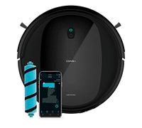 Cecotec Robot Aspirador y Friegasuelos Conga Perfect&Clean Connected Titanium. Tecnología Gyro, 2100 Pa, Autonomía 160 min, 3 Niveles Potencia y Fregado, Cepillo Jalisco, 10 Modos y App, 5797