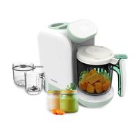 Cecotec Robot de Cocina Bebé, Procesador de Alimentos Nana BabyCare FoodProcessor. Hierve, Tritura, Esteriliza y Calienta Biberones, sin BPA, Apto para Frutas, Verduras y Carnes, Incluye Recetario