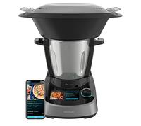Cecotec Robot de Cocina con Pantalla TFT 5" Multifunción Mambo Touch | 1600 W, 37 Funciones, Recetario Integrado, 3,3 Litros de Capacidad, APP, Báscula y Jarra de Acero Inoxidable
