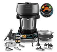 Cecotec Robot de Cocina Multifunción con Jarra Unique Mambo CooKing Unique | 2200W, Dispensador de Alimentos, 45 Funciones, Miles de Recetas Guiadas, Jarra de 4,5L, Vaporera, Pala para Guisos