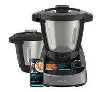 Cecotec Robot de Cocina Multifunción Mambo Touch con Jarra Habana. 1600 W, 37 Funciones, Pantalla Táctil TFT 5" con Recetario Integrado, 3,3 Litros, APP, Báscula y Jarra de Acero Inox + Habana