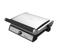 Cecotec Parrilla Eléctrica Rock?nGrill 2400 UltraRapid de 2400W de Potencia, Revestimiento de Piedra RockStone, Apertura de 180º y Placa Superior Flotante.