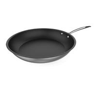Cecotec Sartén Polka Classy 28 Bucket Steel. Diámetro 28 cm, Acero Inoxidable 18/10, Revestimiento Antiadherente, Mango Remachado, Apta para todo Tipo de Cocinas, Placa de Inducción 206cm