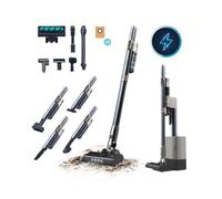 Cecotec Aspiradora Escoba Ligera sin Cable con Base Autovaciado Scoba 3000 Station. Motor Digital Brushless 210W, Presión de Succión 20kPa, Autonomía 40 Minutos, 2 Modos, Cepillo Jalisco, Accesorios