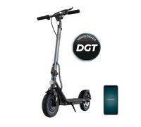 Cecotec Patinete Eléctrico Homologado con App Bongo D20 XL Connected. Potencia Máxima de 630W, Autonomía de hasta 20km, Ruedas de 10”, Supera Pendientes, Freno Delantero y Trasero