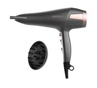 Cecotec Secador de Pelo Bamba IoniCare Radiance. 2500W con Motor DC, Tecnología de Iones y Gran caudal de aire, 2 Velocidades y 3 Temperaturas, Incluye Boquilla Concentradora y Difusor