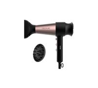 Cecotec Bamba IoniCare RockStar Retro Secador De Pelo Antiencrespamiento 2000W Negro Y Rosa