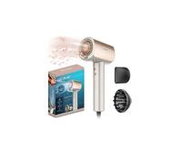 Cecotec Secador de Pelo Brushless de Última Generación DryGlam Nano Plasma Champagne. Potencia de 110,000 RPM y 1600W, Función de Plasma, Gran Flujo de Aire, Duradero, 3 Temperaturas y 3 Velocidades